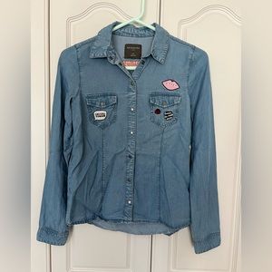 denim shirt for girls